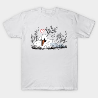 Happy Mother’s Day Swan T-Shirt